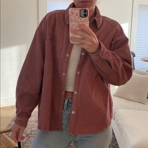 Zara corduroy shirt